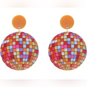 disco earrings